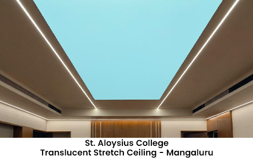 St. Aloysius College translucent stretch ceiling