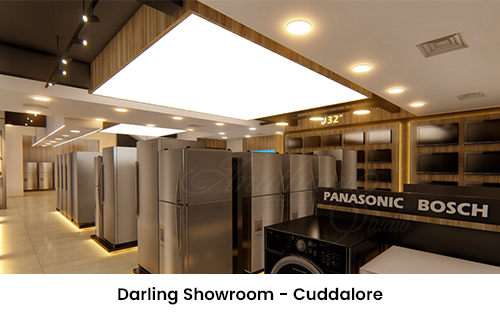 Darling Showroom Cuddalore stretch ceiling