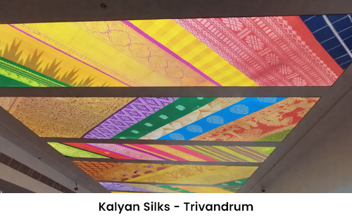 Kalyan Silks Trivandrum stretch ceiling