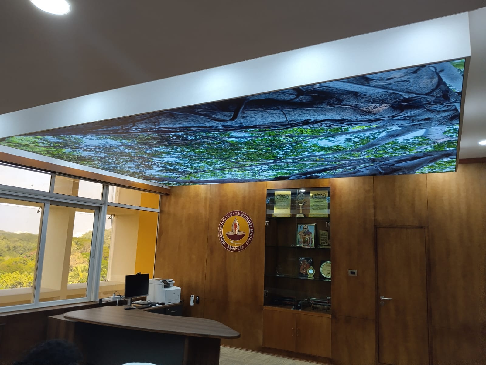 IIT Madras stretch ceiling project