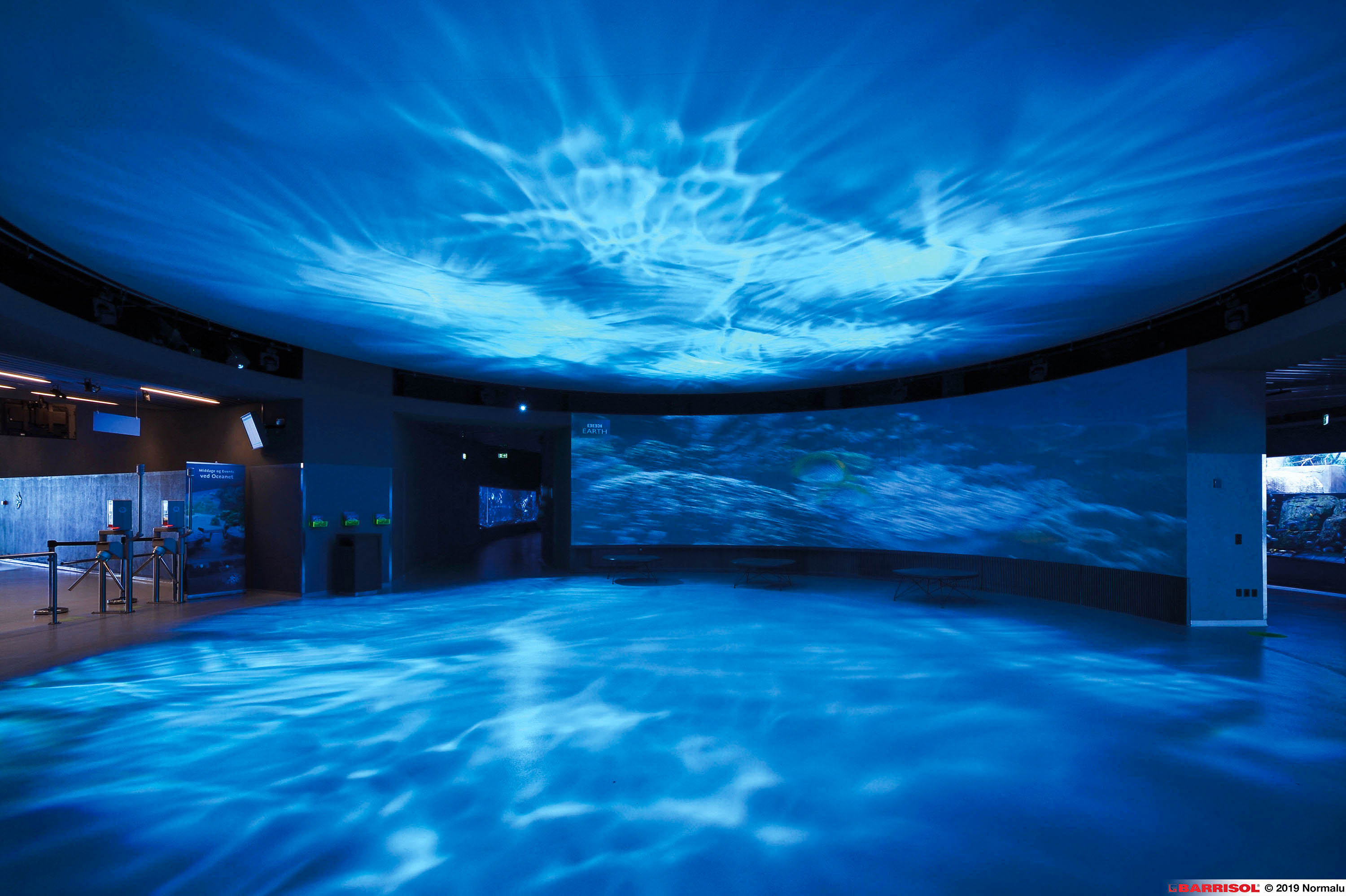 Starry Galaxy Ceiling Made With Stretch Ceiling